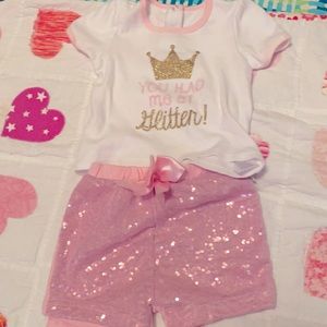 Toddler 24 month short set